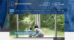 Desktop Screenshot of micksglass.com